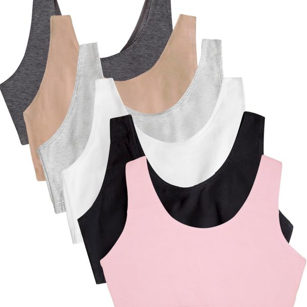 Women Built Up Tank Style Sports Bra Value Pack