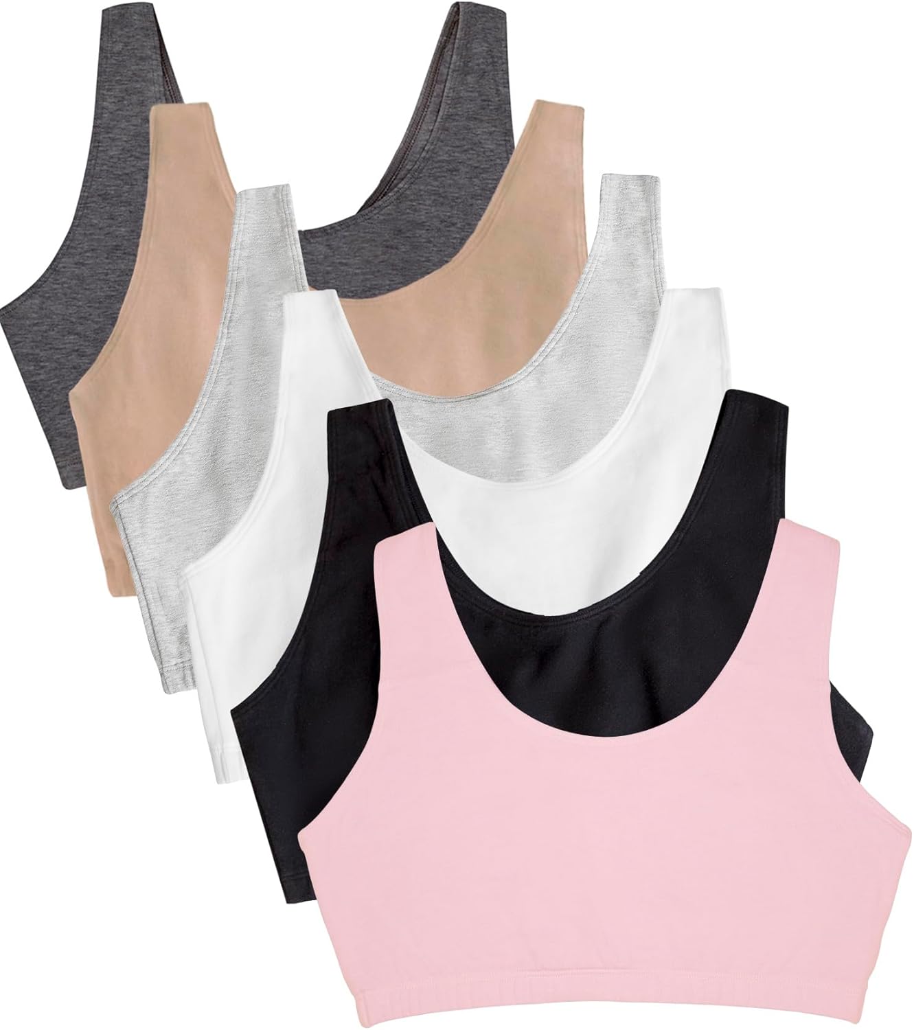 Women Built Up Tank Style Sports Bra Value Pack