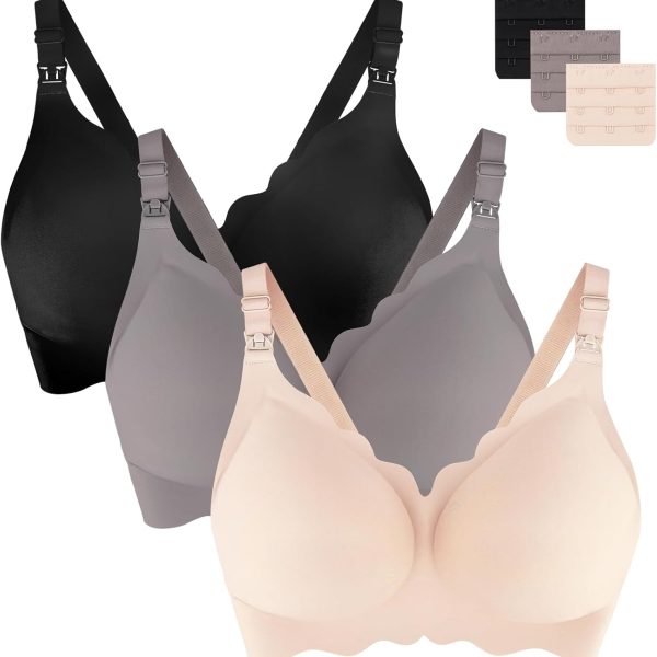 Nursing Bras for Breastfeeding, Maternity Bra for Pregnancy, Breastfeeding Bras for Women Maternity Bras for Women
